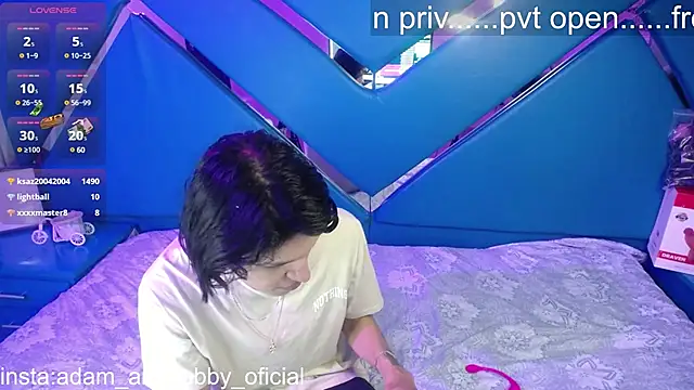 Adam and abby online show from March 12, 1:14 am