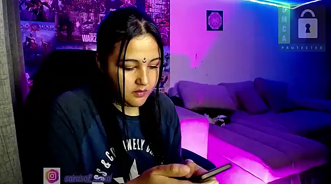 sara sof  online show from March 5, 1:42 am