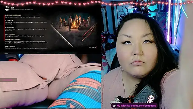 EmGreens online show from February 12, 3:45 am