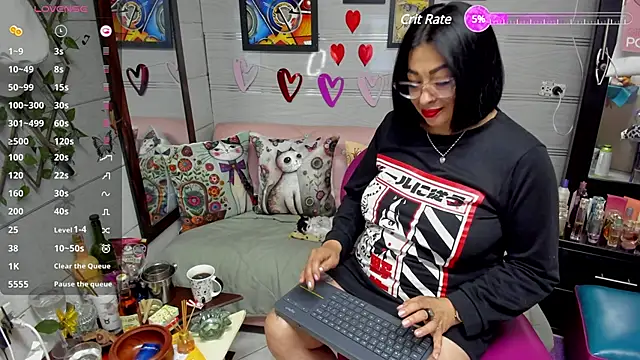 Snapshot of mirandaa_spark chatting on February 25, 3:20 am mirandaa spark online show from February 25, 3:20 am