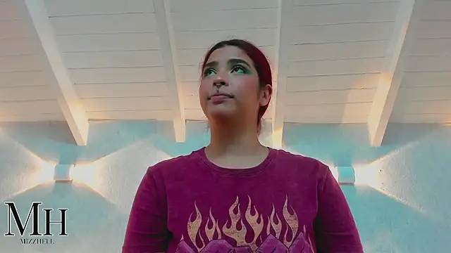 Snapshot of MizzHell chatting on March 17, 3:44 am MizzHell online show from March 17, 3:44 am