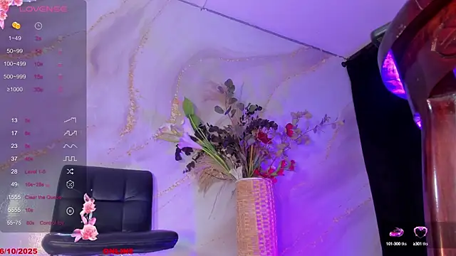 Karla-Ebony online show from October 16, 1:45 pm