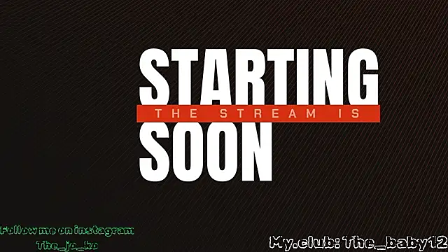 Snapshot of El_baby12 chatting on February 16, 8:27 pm El baby12 online show from February 16, 8:27 pm