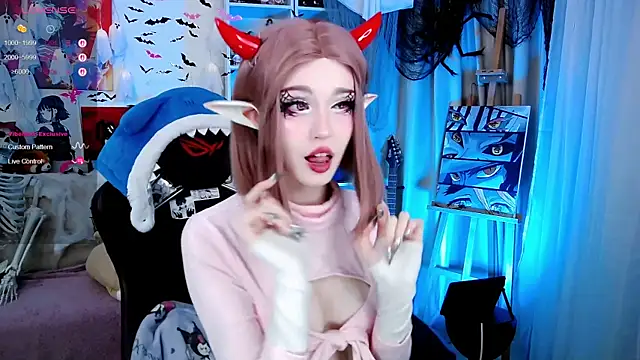 Snapshot of _Sparkland_ chatting on October 26, 9:21 pm Sparkland online show from October 26, 9:21 pm