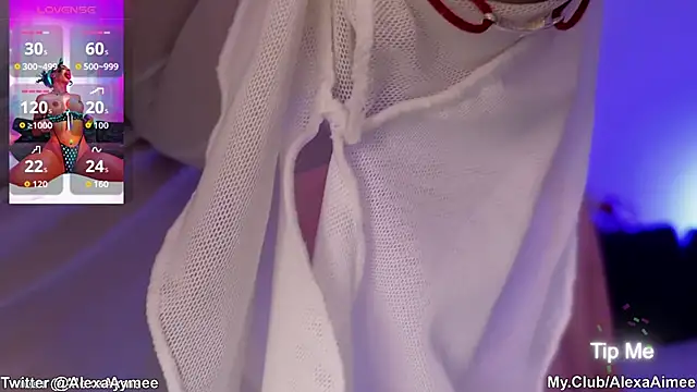 AlexaAimee online show from October 12, 10:09 pm