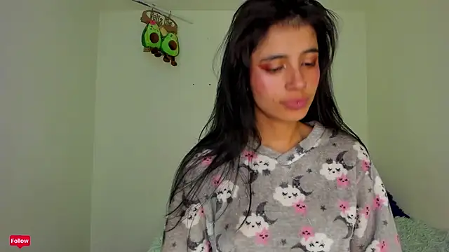 Snapshot of CelesteXCute chatting on February 17, 3:36 am CelesteXCute online show from February 17, 3:36 am