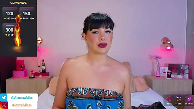 Alexa Miss online show from January 8, 7:45 pm