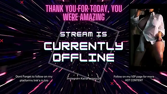 KairaFantasyy online show from January 21, 6:45 pm