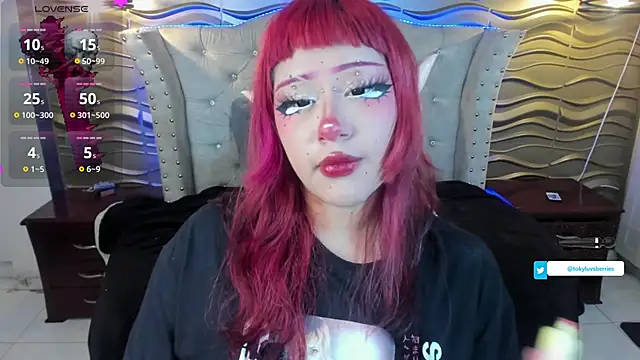 Snapshot of toky_doll chatting on February 6, 8:34 pm toky doll online show from February 6, 8:34 pm