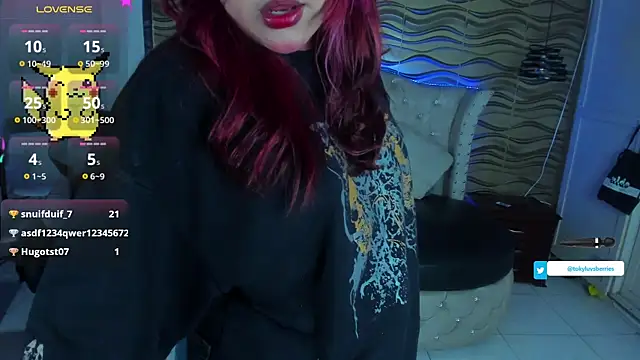 Snapshot of toky_doll chatting on February 21, 9:11 pm toky doll online show from February 21, 9:11 pm