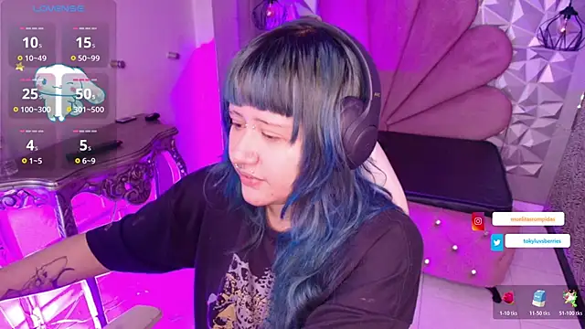 Snapshot of toky_doll chatting on November 29, 7:50 pm toky doll online show from November 29, 7:50 pm