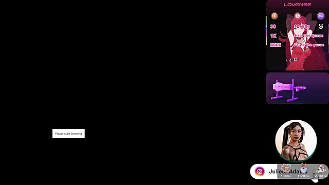 Juliett Adams  online show from November 7, 11:27 pm