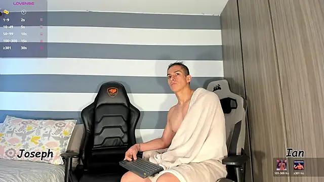 Snapshot of ianandjosephx chatting on January 13, 2:00 pm ianandjosephx online show from January 13, 2:00 pm