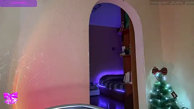 Snapshot of plushy_pixie chatting on December 15, 6:51 am plushy pixie online show from December 15, 6:51 am