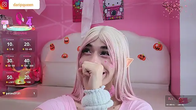 DaripQueen online show from October 23, 2:27 pm