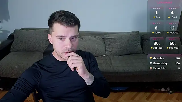 Snapshot of JohnnyStepBro chatting on October 23, 4:50 pm JohnnyStepBro online show from October 23, 4:50 pm