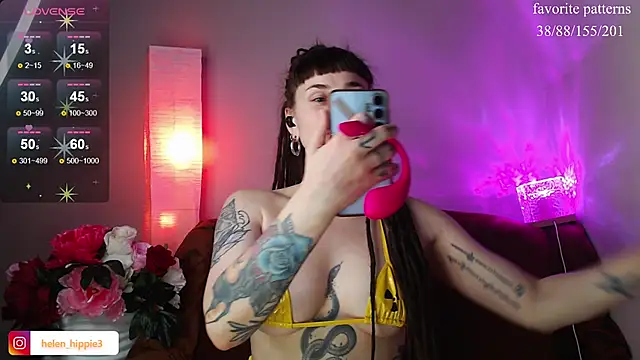 FoxRineHelen online show from March 14, 11:10 pm