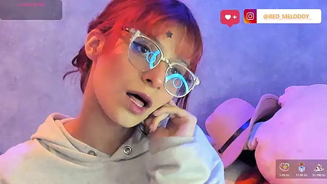 RedMeloddy online show from February 19, 11:34 pm