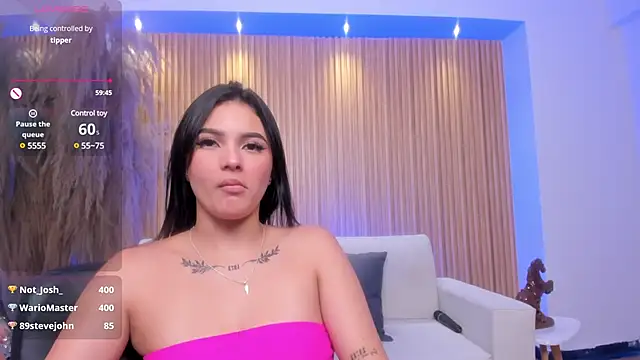 Tifanny Jhoson online show from January 3, 6:03 pm