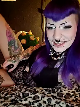 Purple Coffin666 online show from February 9, 3:43 am