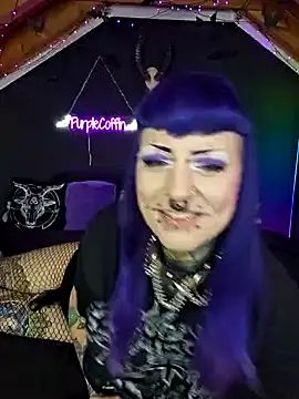 Purple Coffin666 online show from March 9, 1:04 pm