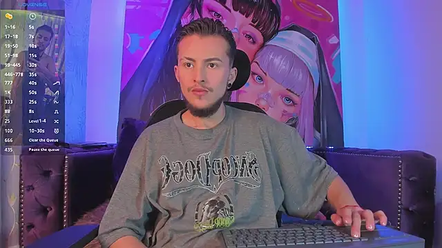 Snapshot of _hairybeard_ chatting on February 16, 9:00 pm hairybeard online show from February 16, 9:00 pm