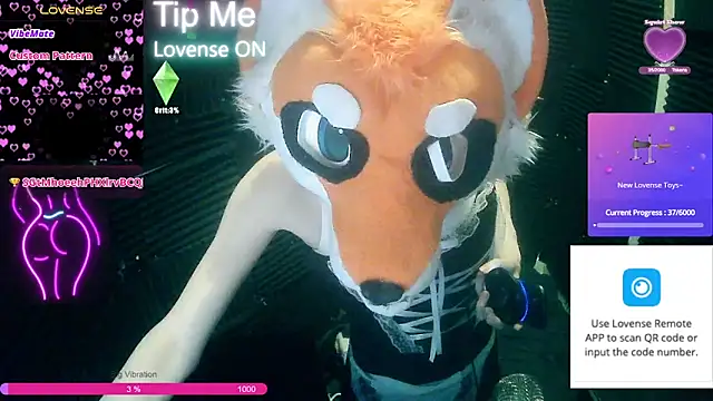 FoxieHikari online show from February 19, 12:03 am