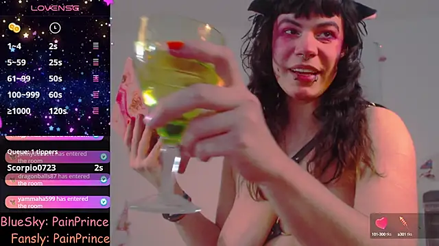 pain princee online show from February 14, 4:52 pm