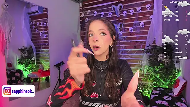 Sapphire Venuss online show from October 26, 2:17 am