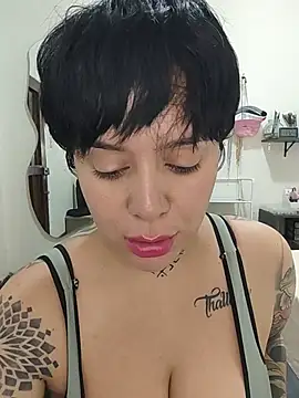 Snapshot of KatInk chatting on February 4, 12:44 pm KatInk online show from February 4, 12:44 pm