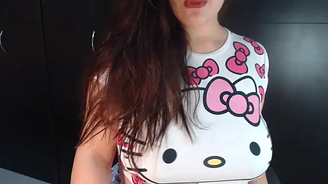 Snapshot of AdharaLujan chatting on March 23, 2:15 am AdharaLujan online show from March 23, 2:15 am