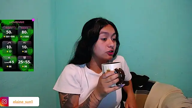 Snapshot of elaine_sun chatting on February 5, 5:20 am elaine sun online show from February 5, 5:20 am