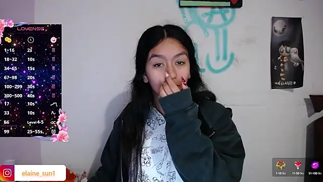 Snapshot of elaine_sun chatting on February 20, 1:14 am elaine sun online show from February 20, 1:14 am