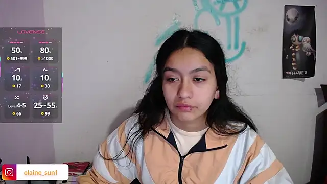 Snapshot of elaine_sun chatting on February 25, 1:20 am elaine sun online show from February 25, 1:20 am