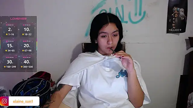 Snapshot of elaine_sun chatting on March 6, 5:03 am elaine sun online show from March 6, 5:03 am