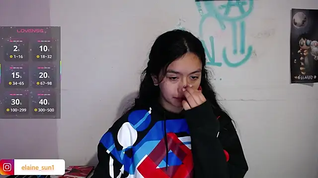 Snapshot of elaine_sun chatting on March 13, 5:11 am elaine sun online show from March 13, 5:11 am