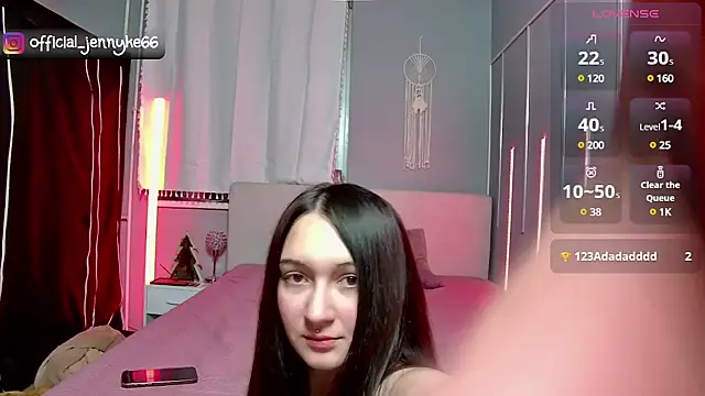 Snapshot of Jennyke66 chatting on December 17, 5:04 pm Jennyke66 online show from December 17, 5:04 pm