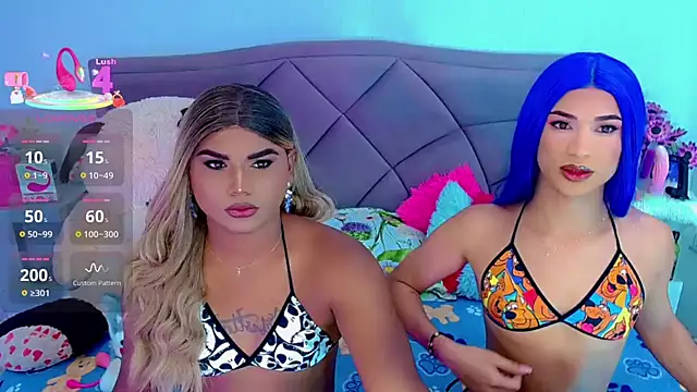 party duo trans online show from April 10, 3:56 am