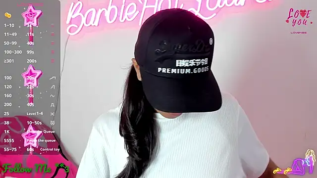 Snapshot of BarbieHotLaura chatting on March 17, 6:11 pm BarbieHotLaura online show from March 17, 6:11 pm