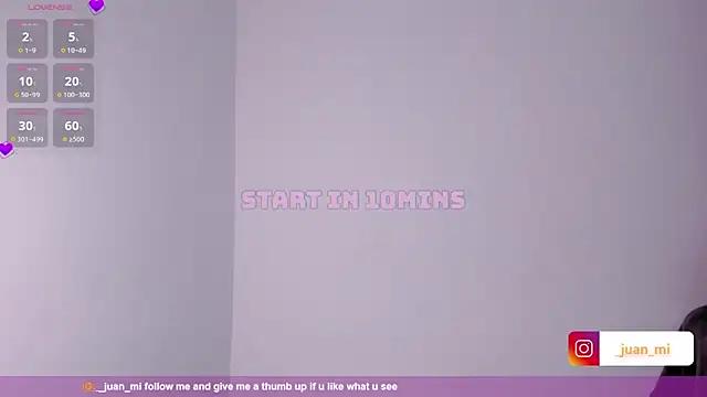 juanmiss online show from October 9, 10:02 am