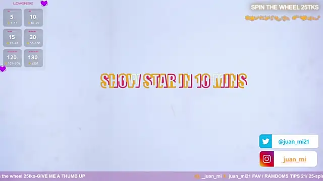 juanmiss online show from December 21, 10:11 am