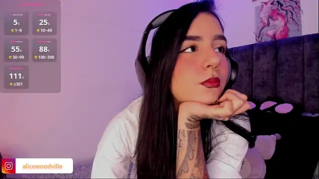 Alice woodville online show from February 18, 4:37 pm