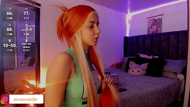 Alice woodville online show from February 27, 7:26 pm