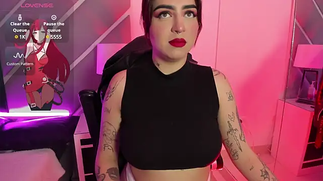 Snapshot of AnnikaMerliahh_ chatting on January 10, 11:54 am AnnikaMerliahh online show from January 10, 11:54 am