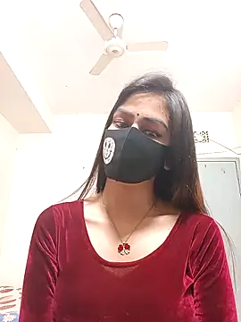 Snapshot of Tisha-01 chatting on April 6, 2:42 am Tisha-01 online show from April 6, 2:42 am