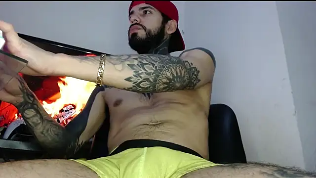 BlackTattooKing online show from October 24, 7:54 pm