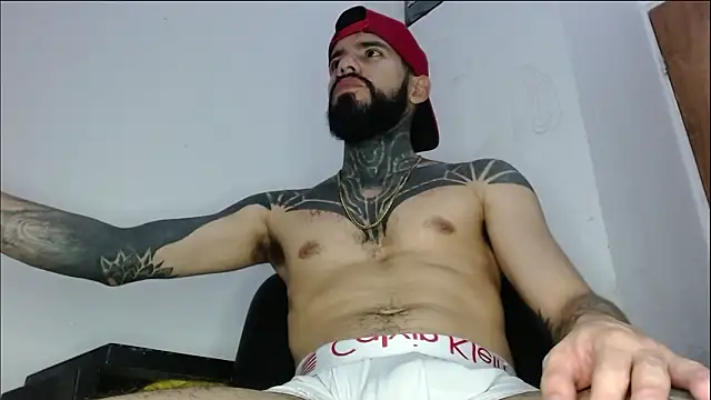 BlackTattooKing online show from February 19, 7:32 pm