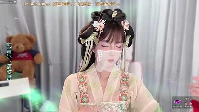 Snapshot of AnAn-520 chatting on April 14, 3:18 pm AnAn-520 online show from April 14, 3:18 pm