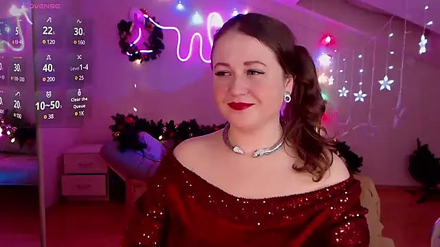 LizzyShine online show from December 25, 7:34 pm