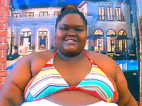 Snapshot of EbonyHotBuns chatting on April 13, 5:24 am EbonyHotBuns online show from April 13, 5:24 am